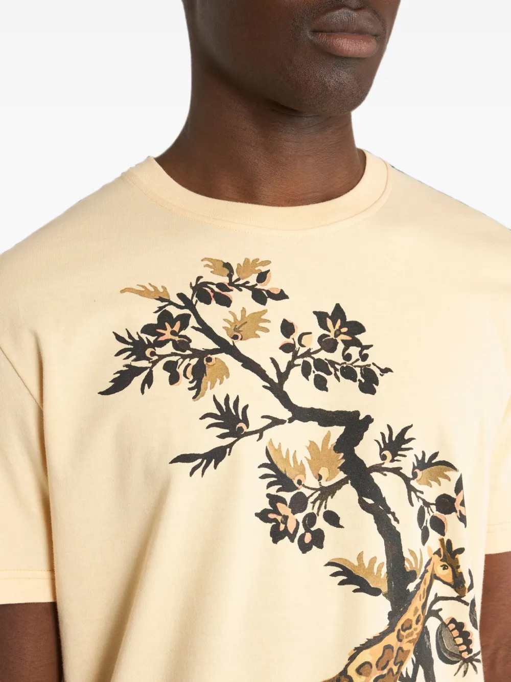 ETRO Etro Men Giraffe-Print T-Shirt