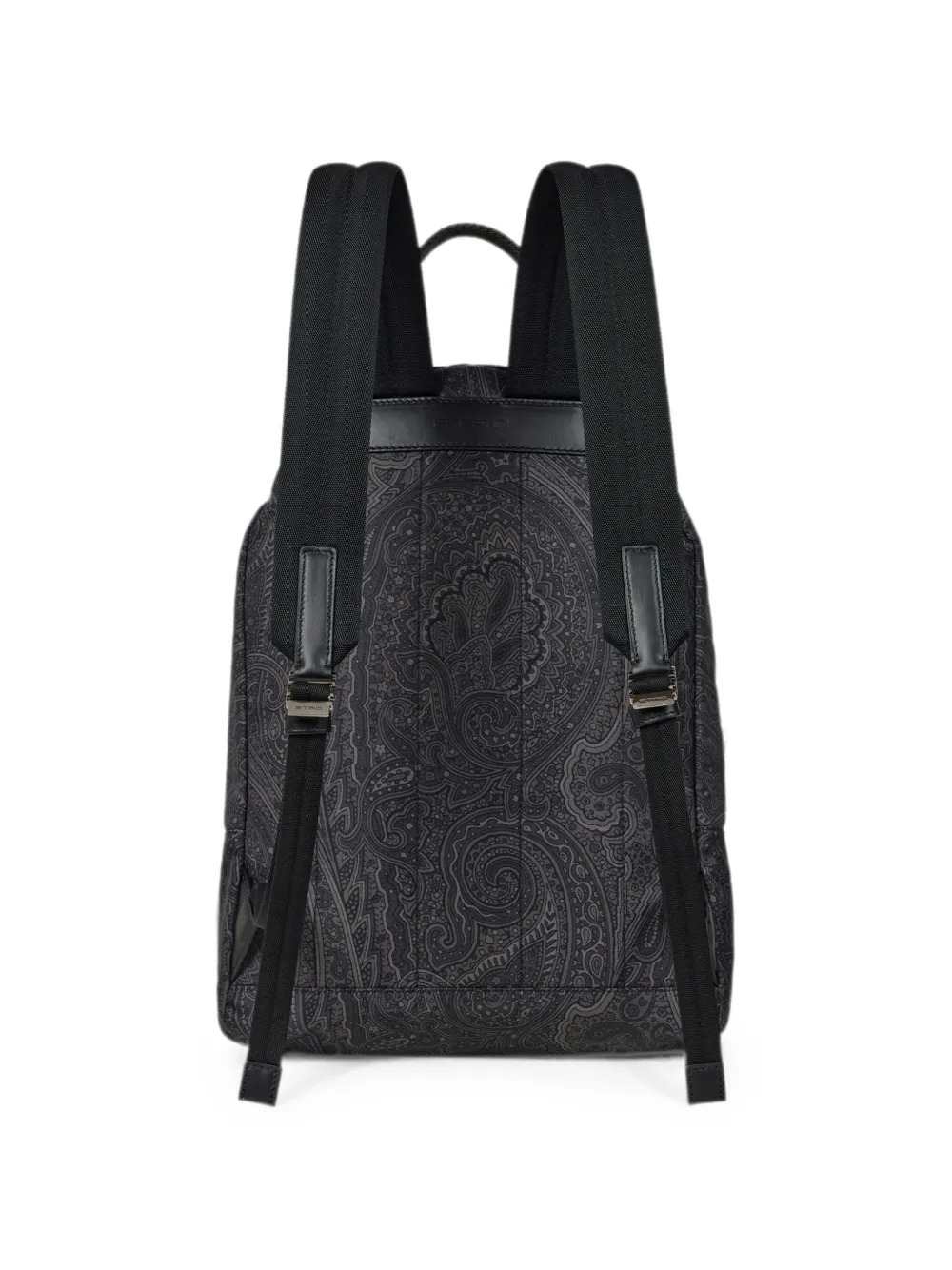 Etro Men Nylon Backpack With Arnica Pattern