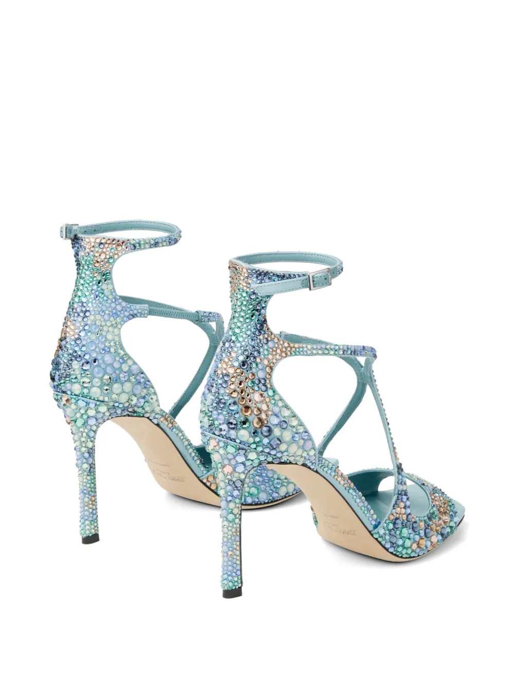 Jimmy Choo Women Azia 95 Crystal-Embellished Sandals
