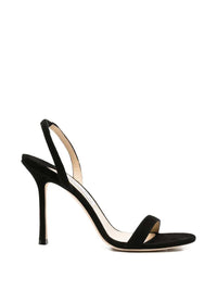 JIMMY CHOO Jimmy Choo Women Jenn 100 Black Suede Sandals