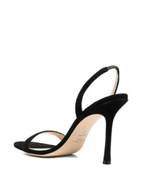 JIMMY CHOO Jimmy Choo Women Jenn 100 Black Suede Sandals