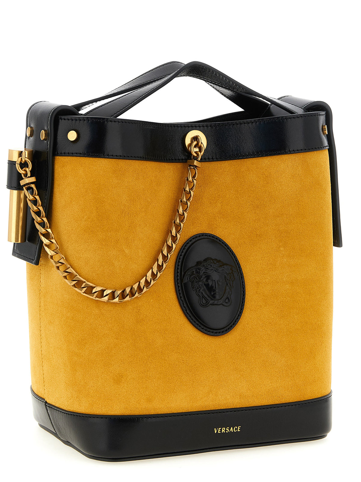 Versace Women 'Pivot' Small Bucket Bag