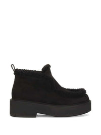 Gianvito Rossi Women Shearling-Trimmed Boots