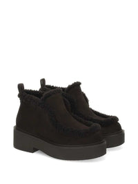 Gianvito Rossi Women Shearling-Trimmed Boots