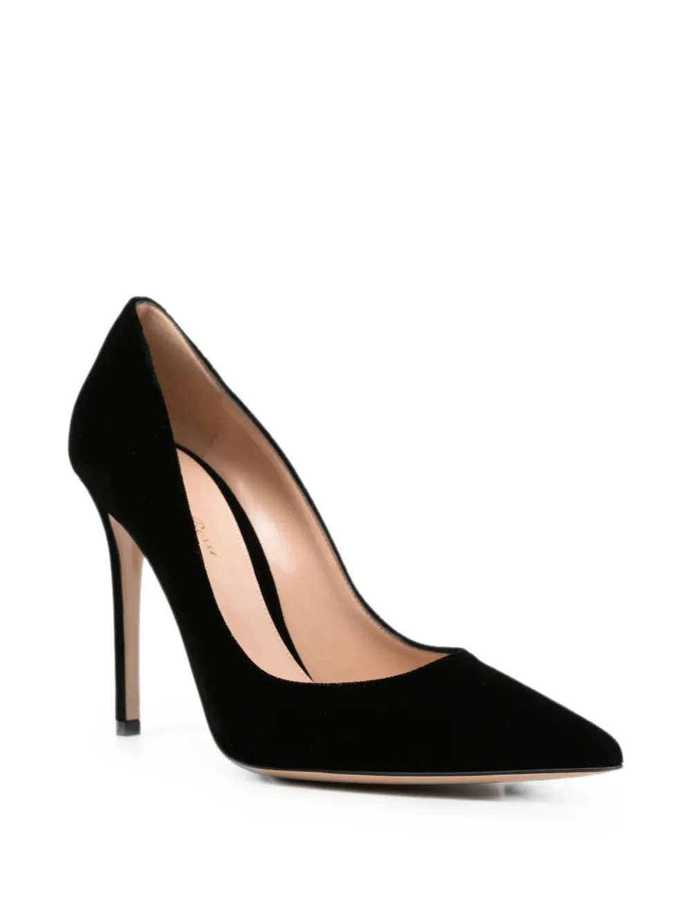 GIANVITO ROSSI Gianvito Rossi Women Gianvito Velvet Pumps With Pointed Toe And Heel