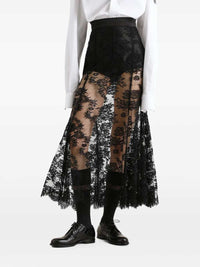 DOLCE & GABBANA Dolce & Gabbana Women Chantilly Lace Skirt