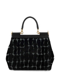 DOLCE & GABBANA Dolce & Gabbana Women Leopard-Print Sicily Shoulder Bag
