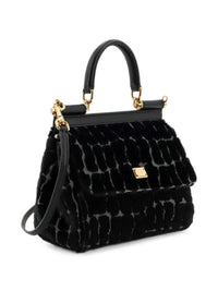 DOLCE & GABBANA Dolce & Gabbana Women Leopard-Print Sicily Shoulder Bag