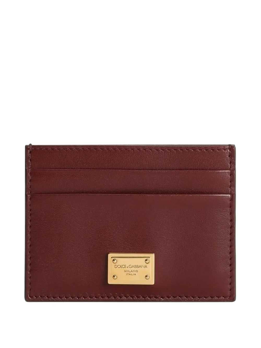DOLCE & GABBANA Dolce & Gabbana Women Plongé Card Holder
