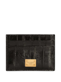 Dolce & Gabbana Women Eel Skin Card Holder