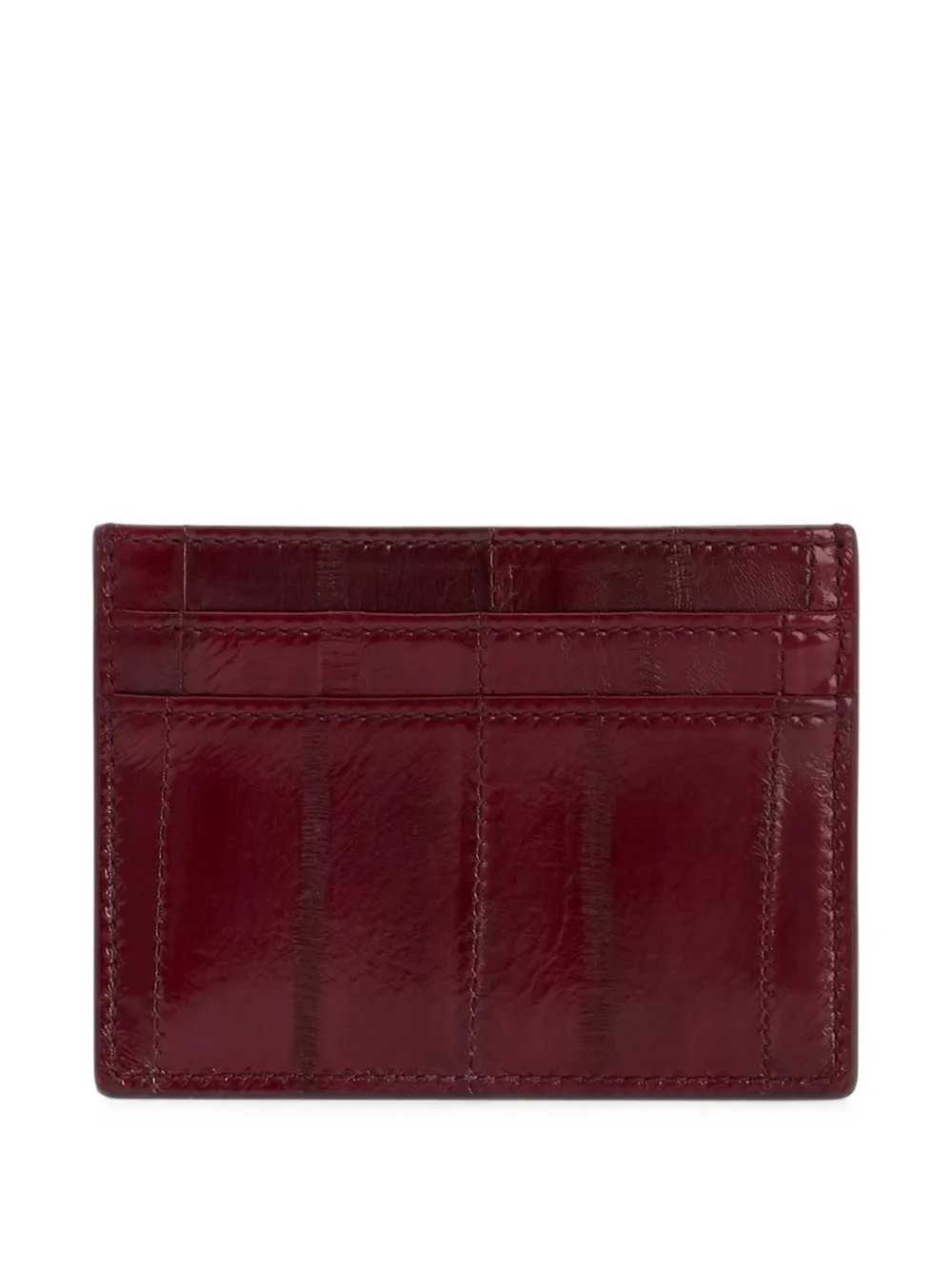 Dolce & Gabbana Women Eel Skin Card Holder