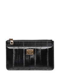 DOLCE & GABBANA Dolce & Gabbana Women Card Holder With Logo Plaque Panel