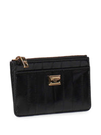 DOLCE & GABBANA Dolce & Gabbana Women Card Holder With Logo Plaque Panel
