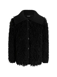 DOLCE & GABBANA Dolce & Gabbana Men Faux-Fur Effect Cardigan