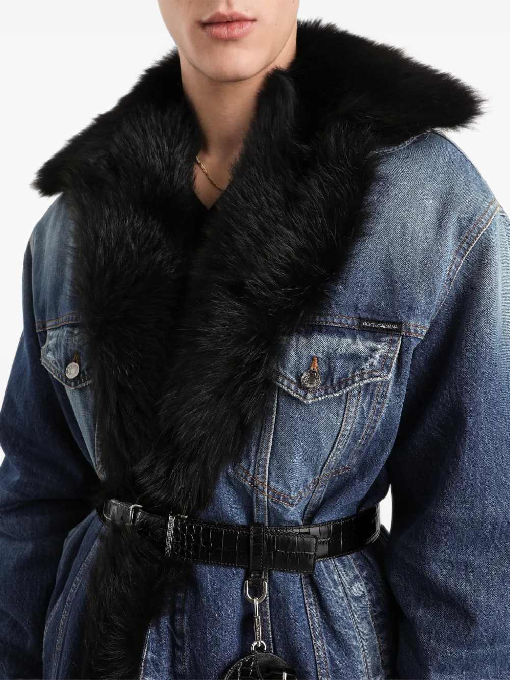 Dolce & Gabbana Men Denim Jacket