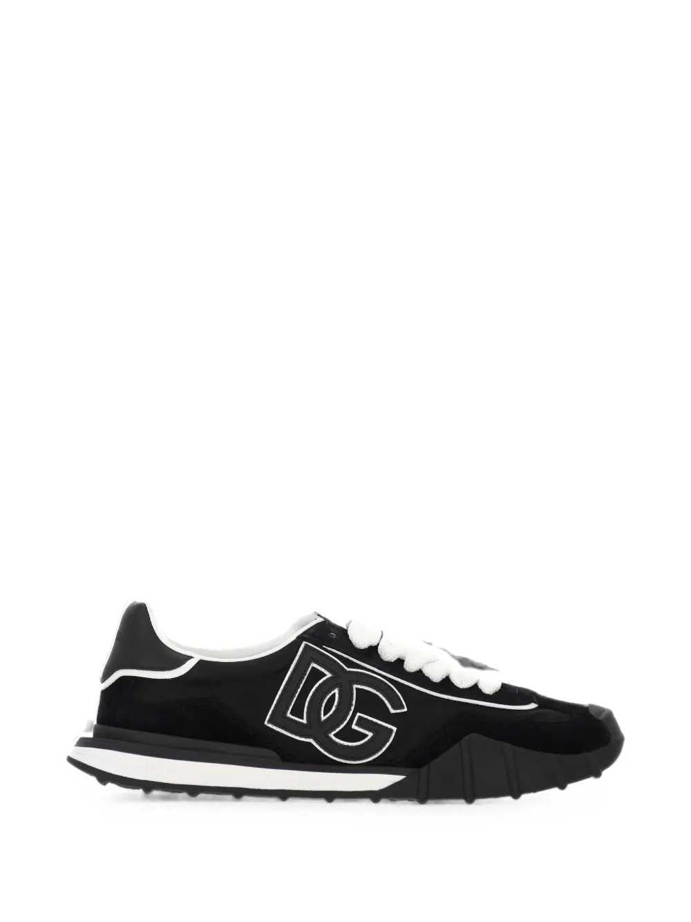 Dolce & Gabbana Men Sneakers With Dg Logo Appliqué