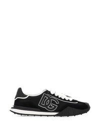 Dolce & Gabbana Men Sneakers With Dg Logo Appliqué