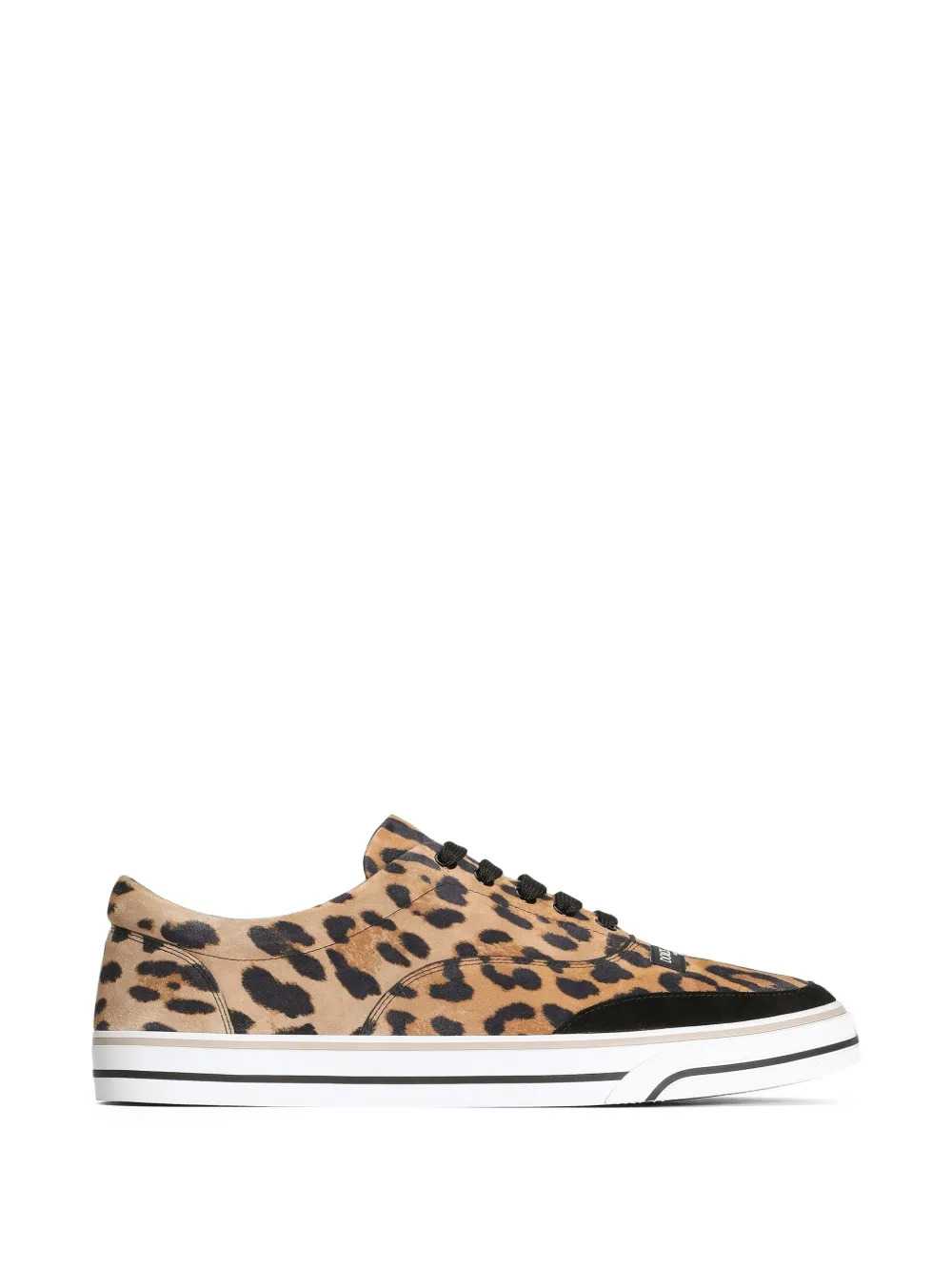 DOLCE & GABBANA Dolce & Gabbana Men Leopard-Print Sneakers