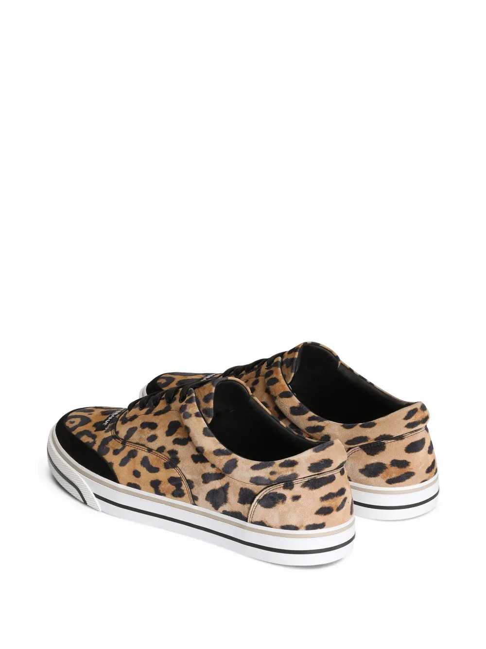DOLCE & GABBANA Dolce & Gabbana Men Leopard-Print Sneakers