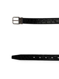 DOLCE & GABBANA Dolce & Gabbana Men Crocodile-Effect Buckle Belt