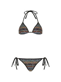 Missoni Women Sequin Zigzag-Pattern Bikini