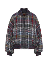 MISSONI Missoni Women Checked Wool Bomber Jacket