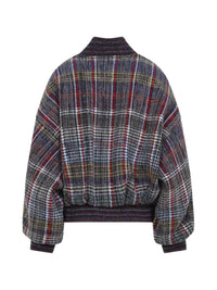MISSONI Missoni Women Checked Wool Bomber Jacket
