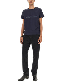 Saint laurent Saint Laurent Men Inverted Logo T-Shirt