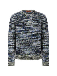 Missoni Men Zigzag Knit Crew-Neck Sweater
