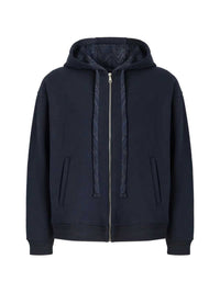 Missoni Men Cotton Zip-Up Hoodie With Insert