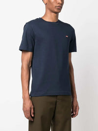 Missoni Men Embroidered Logo Cotton Crew-Neck T-Shirt