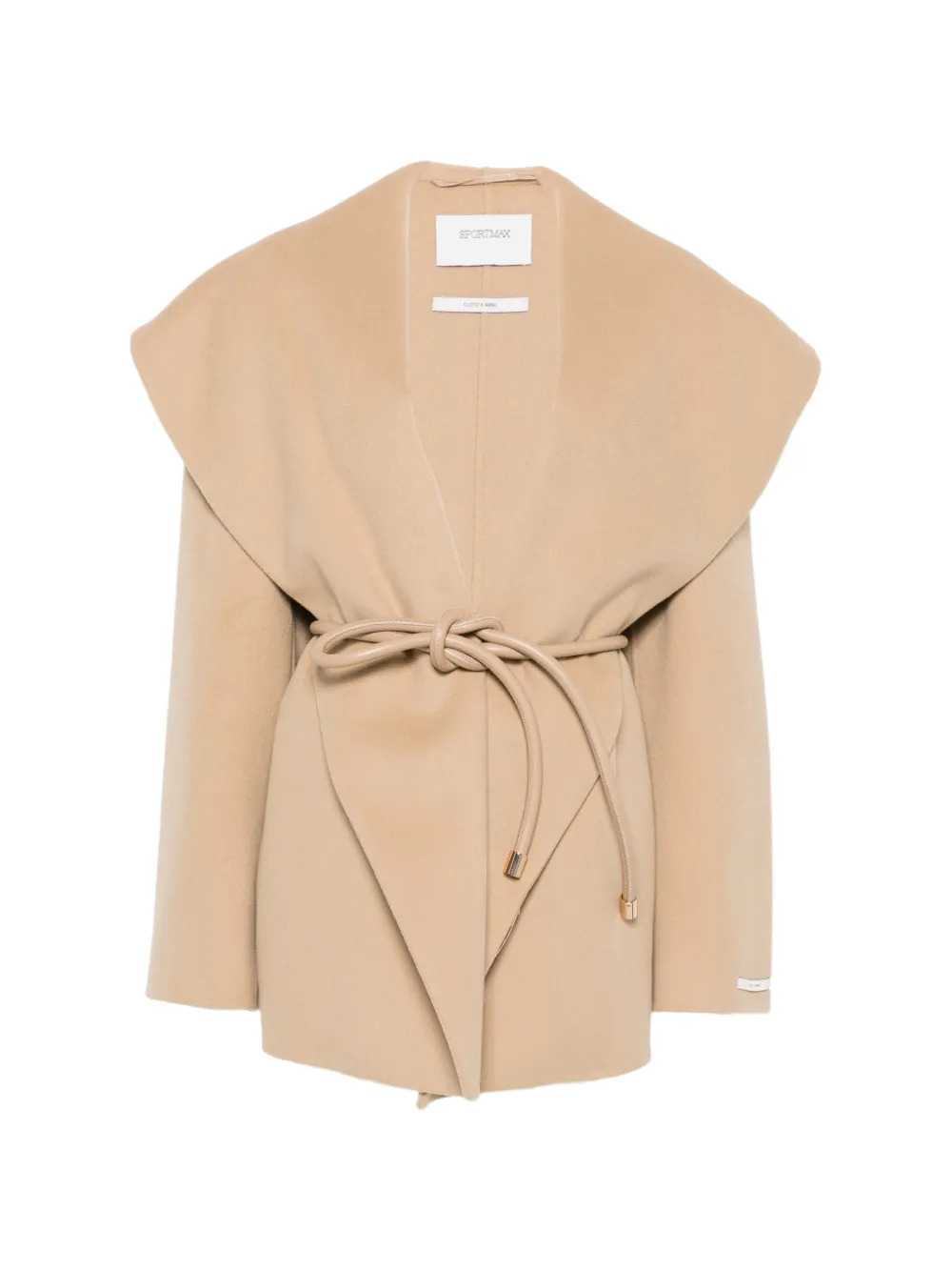 SPORTMAX Sportmax Women Belted Shawl-Collar Jacket