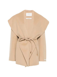 SPORTMAX Sportmax Women Belted Shawl-Collar Jacket