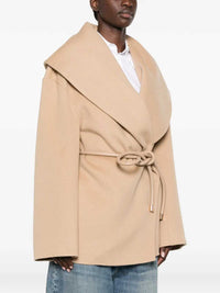 SPORTMAX Sportmax Women Belted Shawl-Collar Jacket