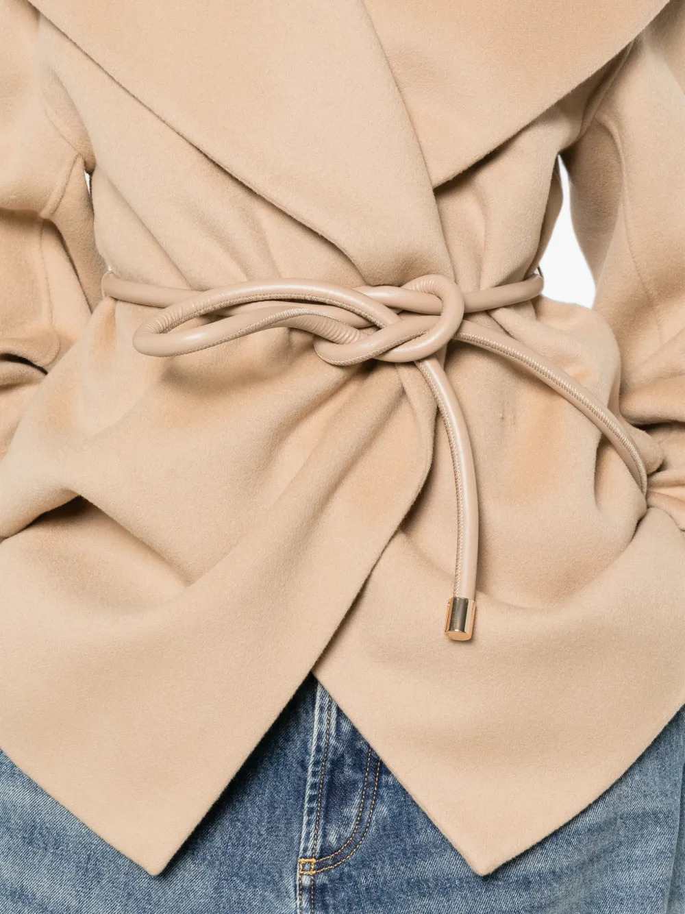 SPORTMAX Sportmax Women Belted Shawl-Collar Jacket