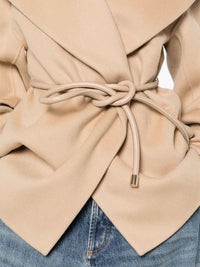 SPORTMAX Sportmax Women Belted Shawl-Collar Jacket