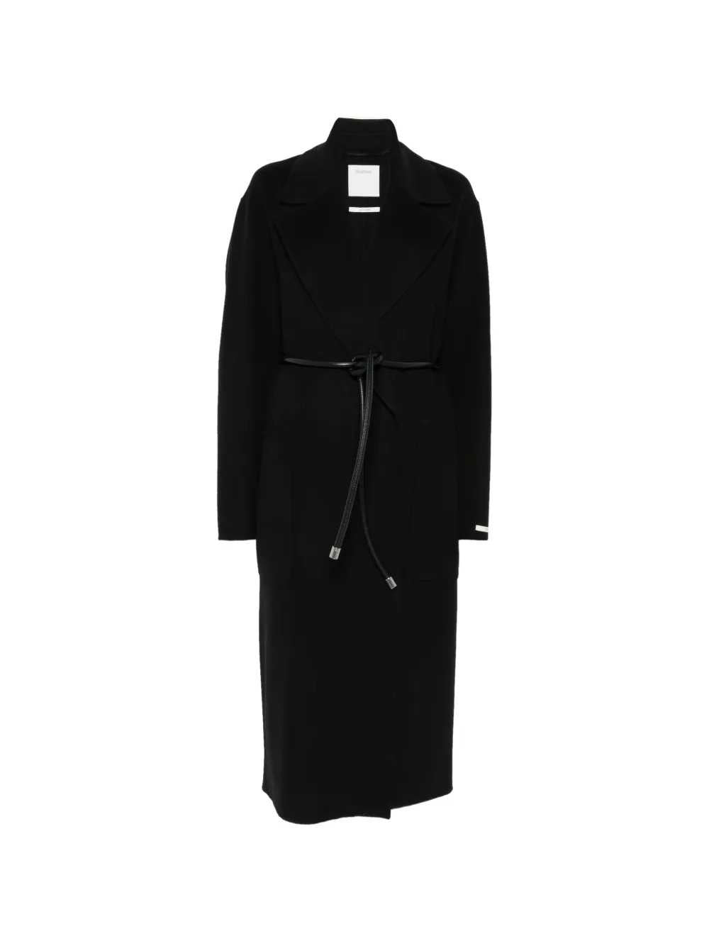 Sportmax Women Zannata Belted Coat With Notch Lapels