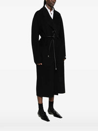 Sportmax Women Zannata Belted Coat With Notch Lapels