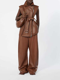 SPORTMAX Sportmax Women Belted Sleeveless Jacket