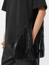 SPORTMAX Sportmax Women T-Shirt With Fringe Details