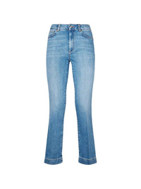 Sportmax Women Washed Slim-Fit Jeans