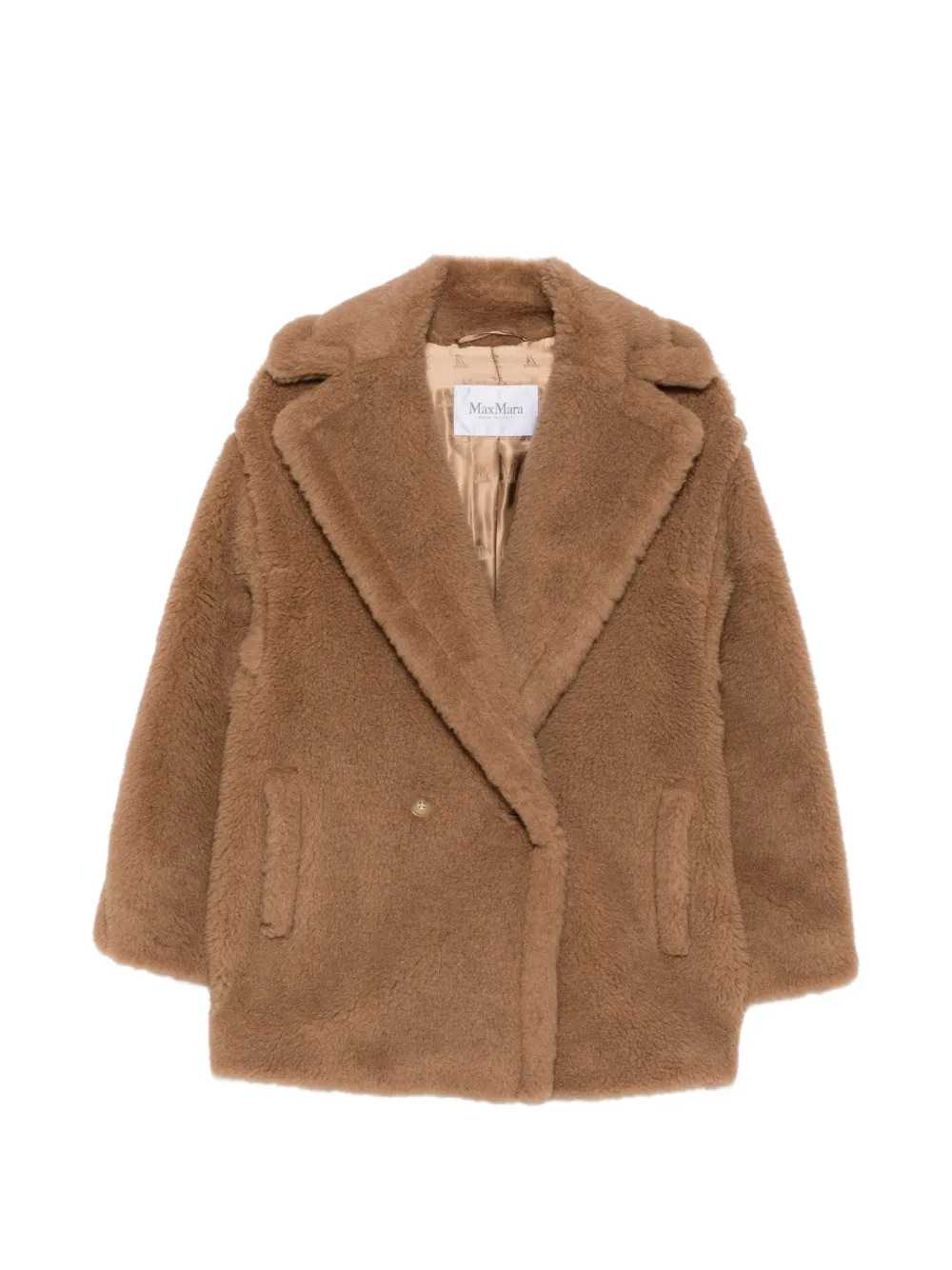 Max Mara Women Dramma Teddy Double-Breasted Coat