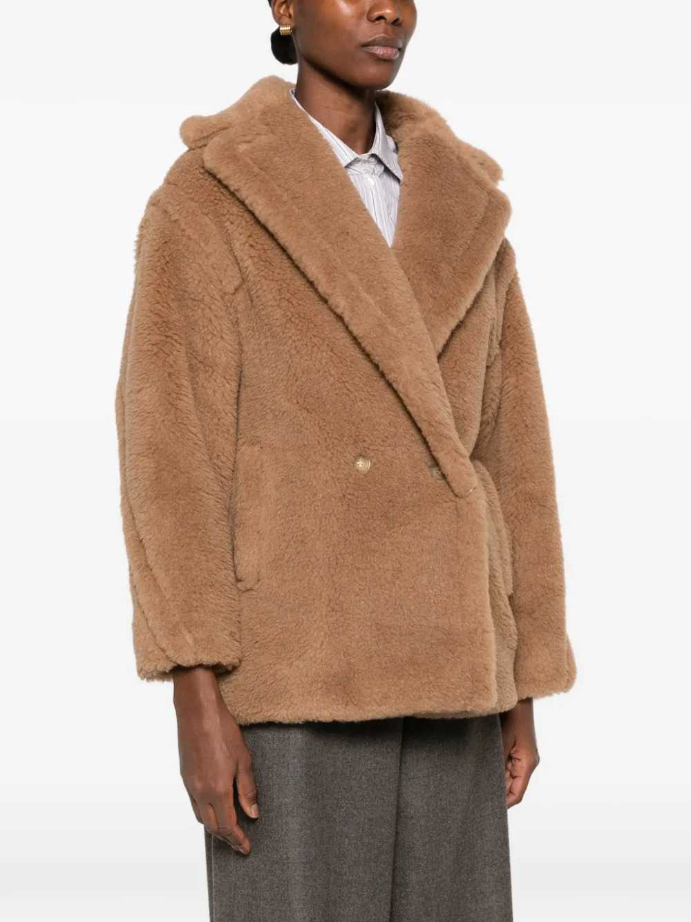 Max Mara Women Dramma Teddy Double-Breasted Coat