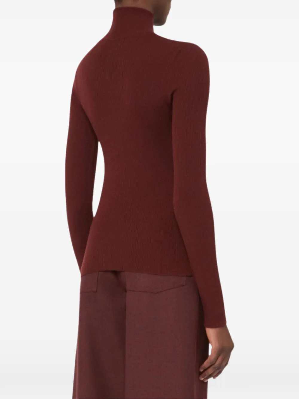 Max Mara Women Wool Turtleneck Sweater
