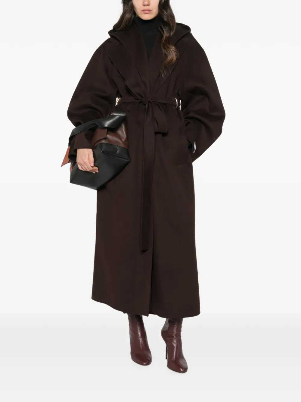 SPORTMAX Sportmax Women Hooded Belted Coat