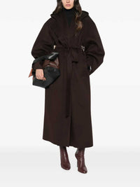 SPORTMAX Sportmax Women Hooded Belted Coat