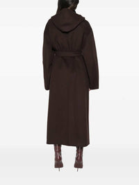 SPORTMAX Sportmax Women Hooded Belted Coat