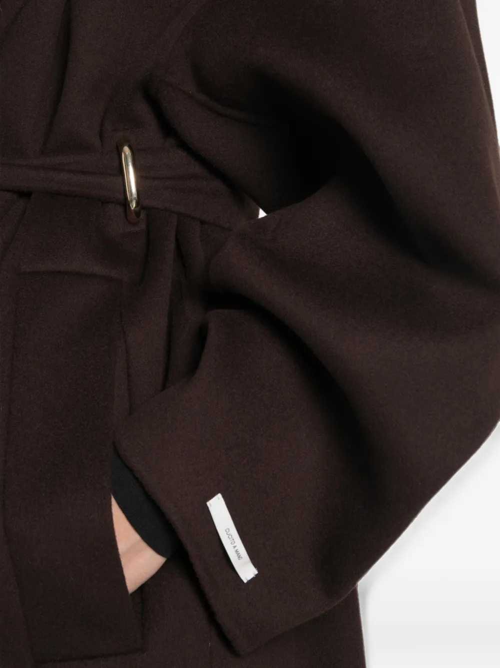 SPORTMAX Sportmax Women Hooded Belted Coat