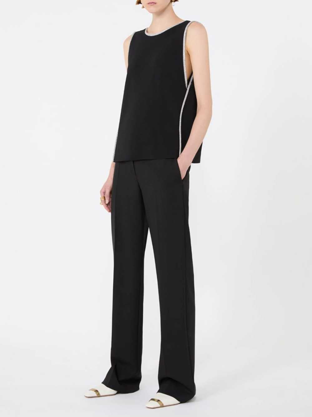 Sportmax Women Sleeveless Viscose Top - Black