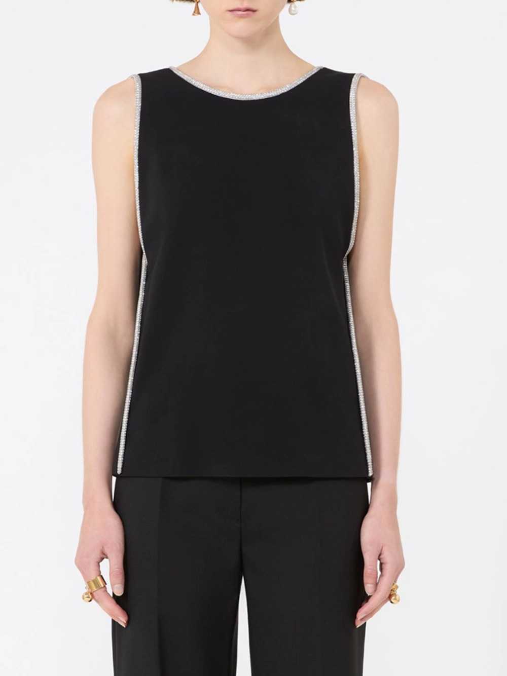 Sportmax Women Sleeveless Viscose Top - Black